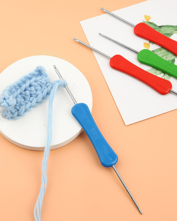 Kim Móc Len 2 Đầu Cán Nhựa Kim Móc Len 2 Đầu Cán Nhựa