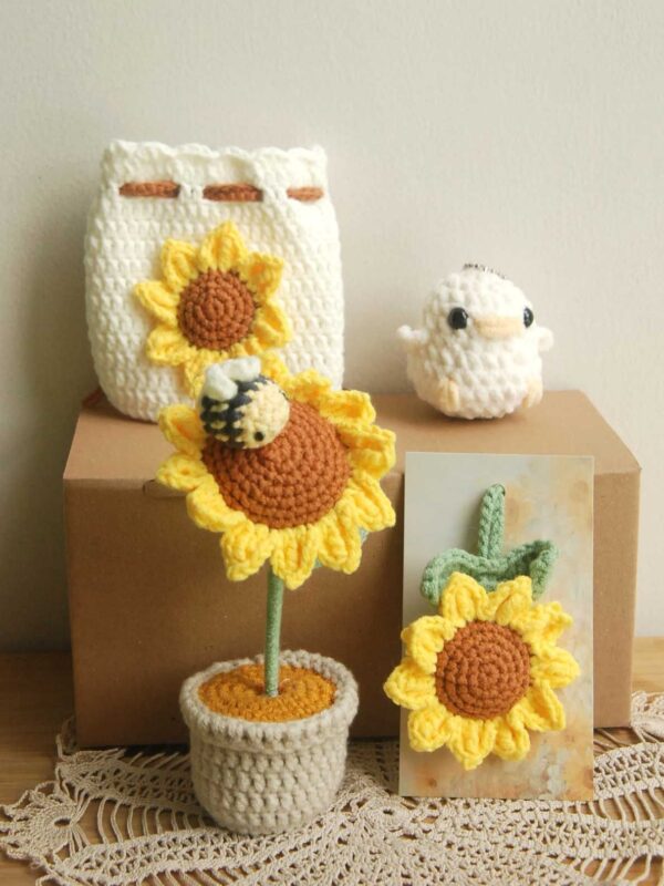 combo quà Set Quà 4 món - Hoa Hướng Dương