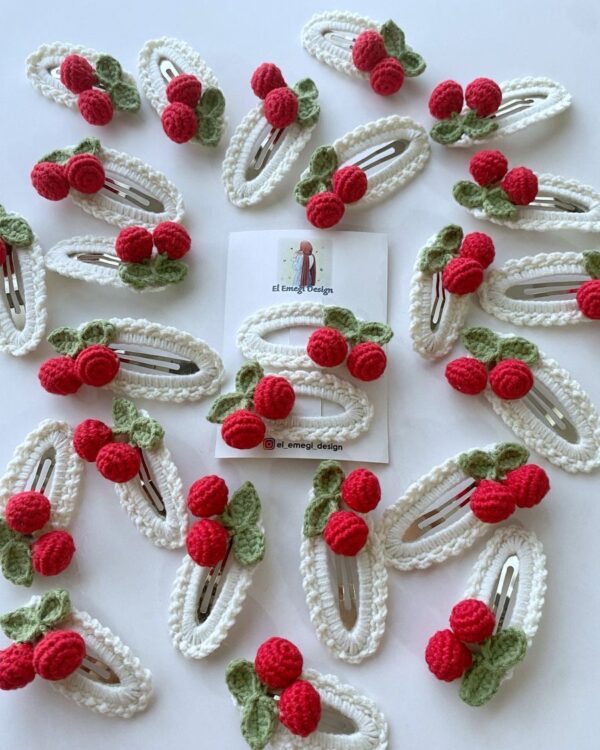 Kẹp Tóc Len Kẹp Tóc Len