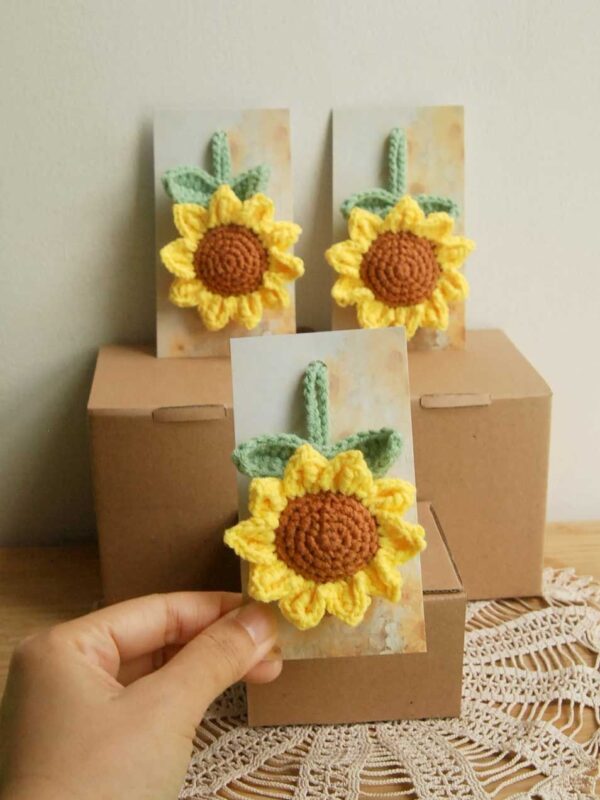 móc khóa hoa hướng dương Dây Treo Túi - Hoa Hướng Dương